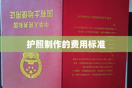 碑林护照制作的费用标准