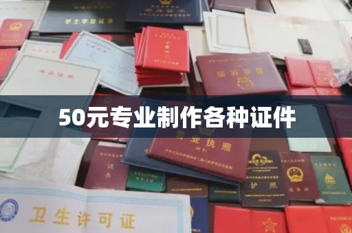 碑林50元专业制作各种证件