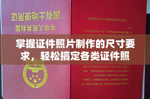 碑林掌握证件照片制作的尺寸要求，轻松搞定各类证件照