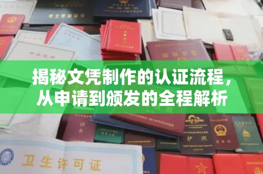 碑林揭秘文凭制作的认证流程，从申请到颁发的全程解析