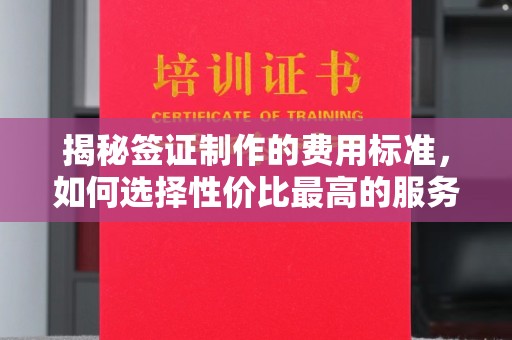 碑林揭秘签证制作的费用标准，如何选择性价比最高的服务？