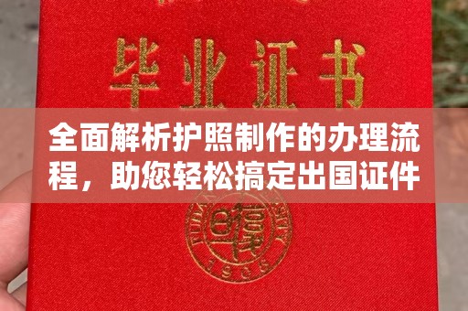 碑林全面解析护照制作的办理流程，助您轻松搞定出国证件