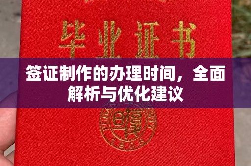 碑林签证制作的办理时间，全面解析与优化建议